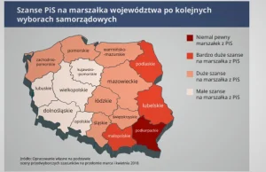 W tym przypadku PiS przejmie władzę we wszystkich województwach