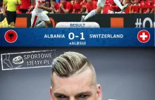 Euro 2016: Szwajcaria pokonuje Albanię 1:0. Fabian Schaer strzelił główką...