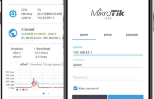 MikroTik aplikacja winbox na Android i iOS