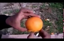 Jak efektownie obrać pomarańczę