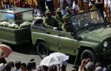 Na Kubie trwają uroczystości pogrzebowe komunistycznego przywódcy Fidela...
