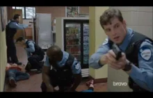 Kapitalna scena z kanadyjskiego serialu policyjnego. 13 minut bez cięć.