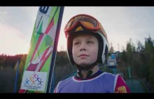 Spot Milki promujący polskie skoki narciarskie