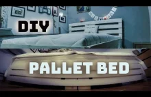 DIY Pallet Bed / Zrób to sam łóżko z palet
