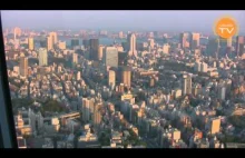 Zerknij na panoramę Tokio z dachu jednego z najwyższych wieżowców