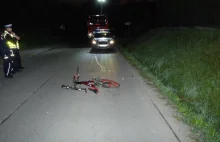 Śmiertelny wypadek w Jodłówce. Rowerzysta potrącił pieszego