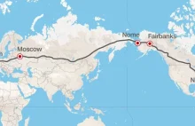 Rosja proponuje budowę super-autostrady między Nowym Jorkiem i Londynem