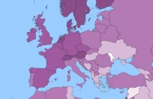 Polak mniej szczęśliwy od Uzbeka i Białorusina!