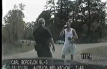 Uciekinier przekonuje policjanta, że jest biegaczem