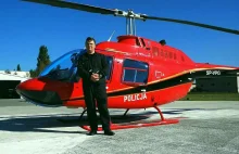 A2 i krajowa jedynka: śmigłowiec Bell 206B łódzkiej drogówki wyłapuje...