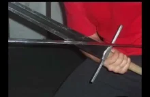 Technika parowania ciosów długim mieczem