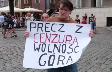 Protest przeciwko ACTA 2 w Poznaniu - zobacz jak było