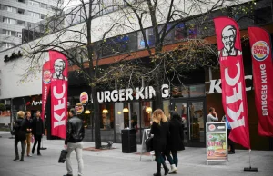 Firma zarządzająca siecią Pizza Hut, KFC i Burger King w Polsce, przenosi...