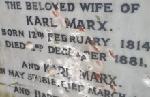 Zdewastowano grób Karola Marksa na cmentarzu w Londynie.