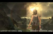 Tomb Raider - Low vs Max