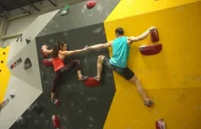 Bouldering zespołowy: Chris Sharma, Alex Puccio