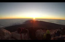 Wejście na wulkan Teide, najwyższy szczyt Hiszpanii 3718 m n.p.m.