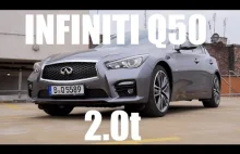 Infiniti Q50 2.0 turbo - 14 km bez dotykania kierownicy