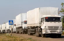 Biały konwój wywozi ukraiński sprzęt wojskowy oraz przemysłowy