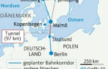 Niemcy chcą tunelu do Szwecji. Pod dnem morza!