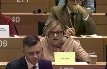 Parlament UE. Beata Kempa: proszę nie pokrzykiwać na kobiety.