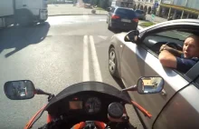 Nagranie z ucieczki motocyklowej w Limanowej (wideo