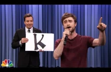 Harry Potter rapuje "Alphabet Aerobics" - gość jest niesamowity.