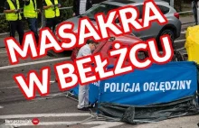 Masakra w Bełżcu - poważny wypadek na krajowej 17-stce