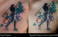 Dlaczego warto dwa razy przemyśleć zrobienie sobie akwarelowego tatuażu?