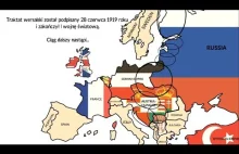 Wybuch Pierwszej Wojny Światowej w animacji na mapce