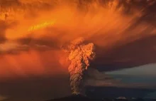 Wybuch wulkanu w Czile - potęga natury