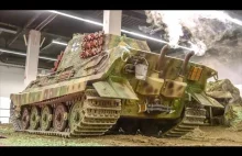 Jeżdżące modele czołgów w skali 1/4, niektóre ważą 600kg