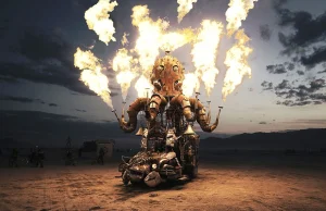Niesamowite zdjęcia z festiwalu Burning Man