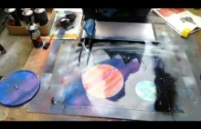 Spray paint art Marcin Kubicz