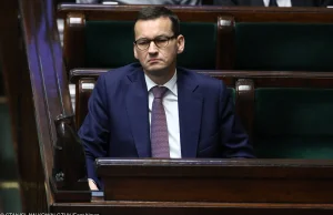 Mateusz Morawiecki złożył wniosek o wotum zaufania dla swojego rządu