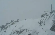 Zima w Tatrach - robi się biało!