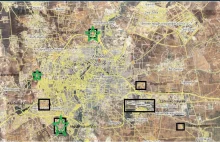 Analiza baz wojskowych w Aleppo