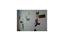 Interaktywna ściana Super Mario