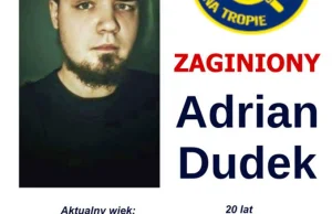 Koledzy Adriana Dudka nie wzięli udziału w jego poszukiwaniach