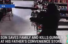 VIDEO: Texas Store Owner's Son Kills Violent Armed Assailant - Saves His...