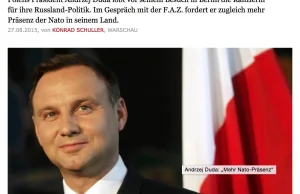 Polski prezydent - zadeklarowany przyjaciel Niemiec