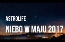 Niebo w Maju 2017 "Mars mówi dobranoc" - AstroLife