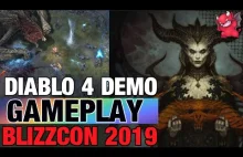 Diablo 4 Blizzcon 2019 Demo Druid, Sorceress, Barbarian...