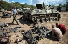 Ługańsk: Ukraińscy spadochroniarze walczą z batalionem rosyjskich czołgów