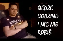 koleś siedzi i NIC NIE ROBI przez GODZINĘ (1h)