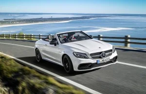 Mercedes-AMG C63 Cabriolet - otwarty dach, V8 i 503 KM