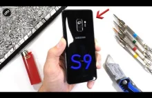 Test wytrzymałości Galaxy S9