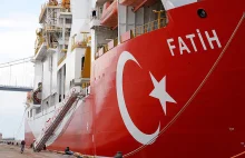 Cypr oskarżył Turcję o naruszenie suwerenności przez statki „Zdobywca” i...
