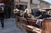 Syryjscy rebelianci "udowodnili" rosyjskie ataki na cywilów, pokazując...