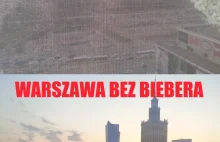 Warszawa przez Biebera